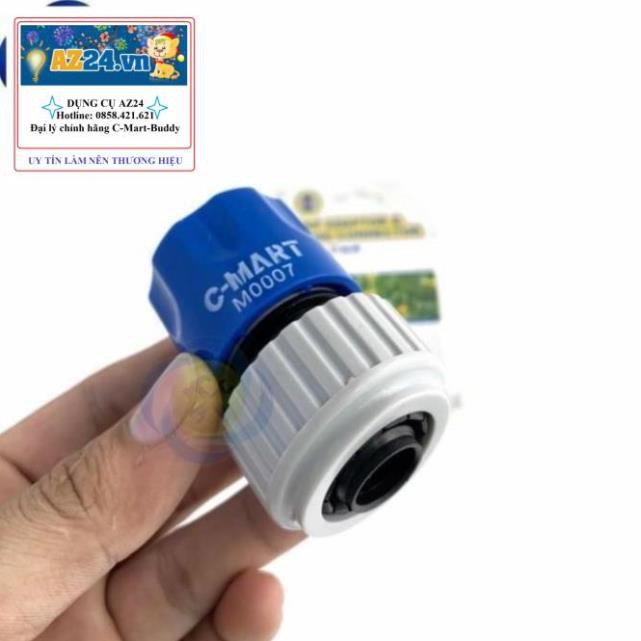 Đầu nối ống nước nhanh C-Mart M0007 sử dụng ống mềm 19mm RẺ HƠN HOÀN TIỀN (dungcucamtay1808)