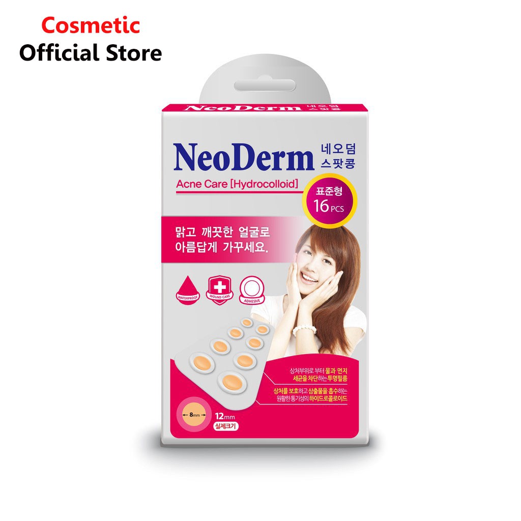 Miếng Dán Mụn Neoderm Ultra Thin 16 (hộp 1 size - 16 miếng) | BigBuy360 - bigbuy360.vn