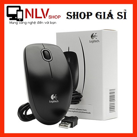 Chuột Logitech B100 BH 36 Tháng Chính Hãng