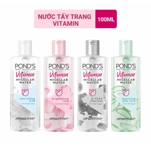 Nước tẩy trang làm sáng da Pond's White Beauty Micellar Water 100ml