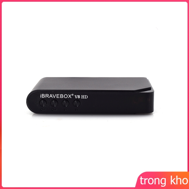 Đầu nhận tín hiệu vệ tinh iBRAVEBOX V8 HD 1080P DVB-S2 cho TV qua PVR USB WIFI