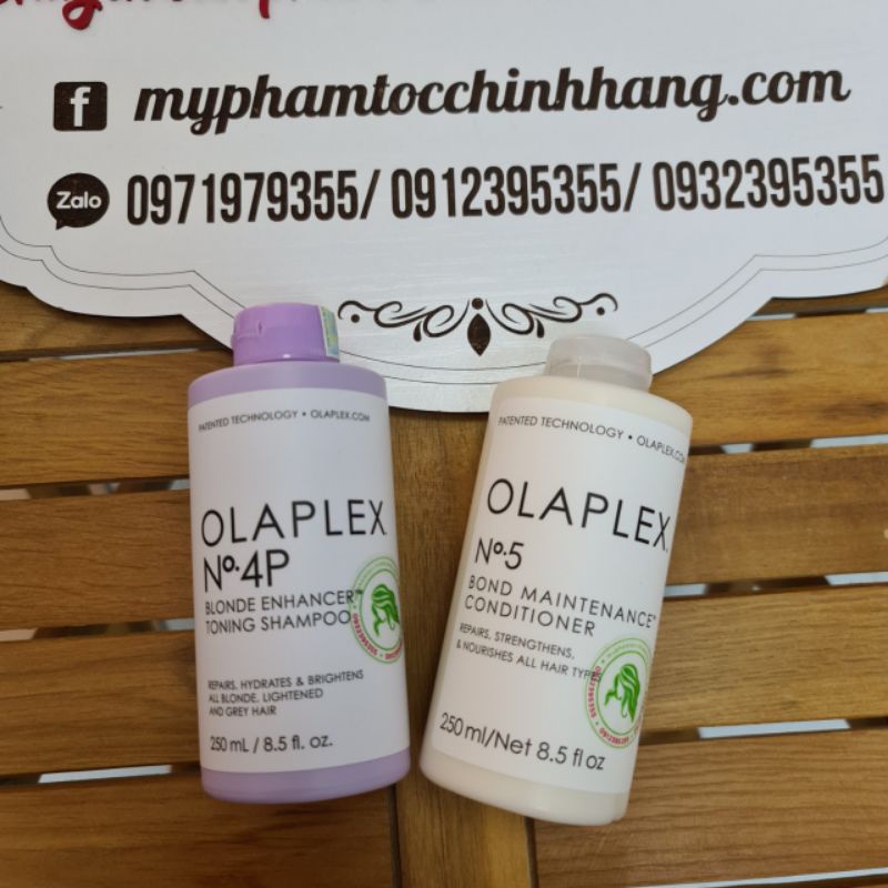 Dầu gội Olaplex 4p toning khử vàng cho tóc tẩy 250ml