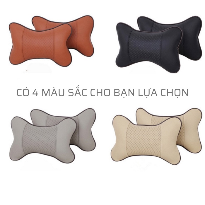 Gối Tựa Đầu Xe Ô Tô Loại Cao Cấp Chống Đau Mỏi Vai Gáy