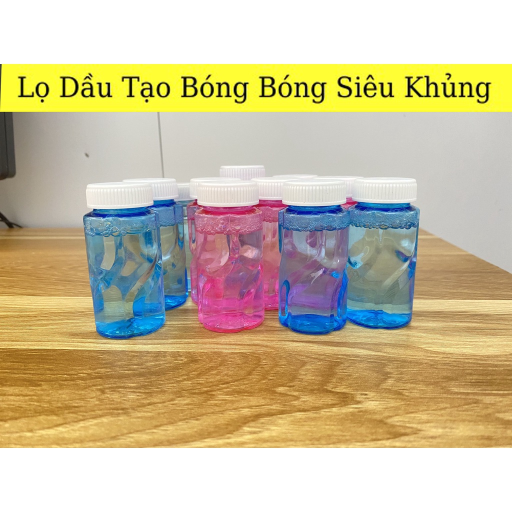 Nước Bong Bóng Xà Phòng, Nước Tạo Bong Bóng Xà Phòng Dành Cho Đồ Chơi Thổi Bong Bóng Lọ 80ml.