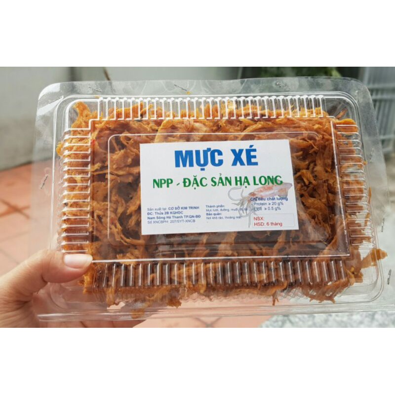 MỰC XÉ CAY ( Mực Rối )