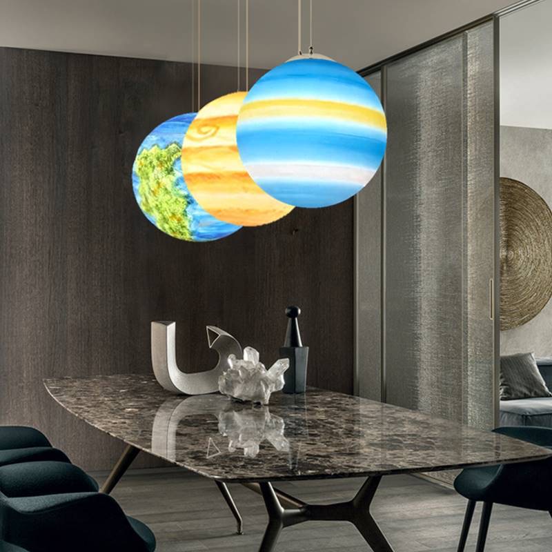 Đèn Thả Các Hành Tinh THCN37A-18 - Đèn Phòng Ngủ