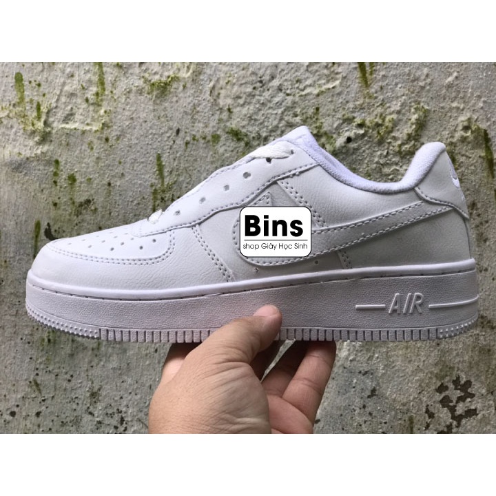 Giày thể thao nam nữ độn đế giá rẻ,  Giày thể thao nam nữ sneaker full trắng full sz 36-43