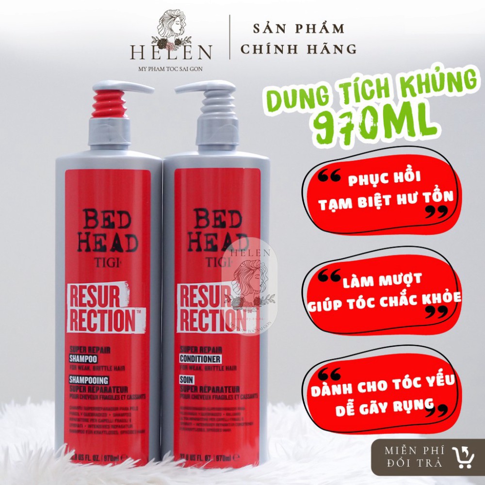 "*MẪU MỚI 2021 *"Dầu Gội TIGI 970ML*2 Dung Tích Khủng🎉 TIGI Bed Head Phục Hồi Tóc Hư Tổn | Hàng Chính Hãng | BigBuy360 - bigbuy360.vn