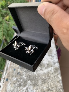 Khuy măng sét Chrome H
