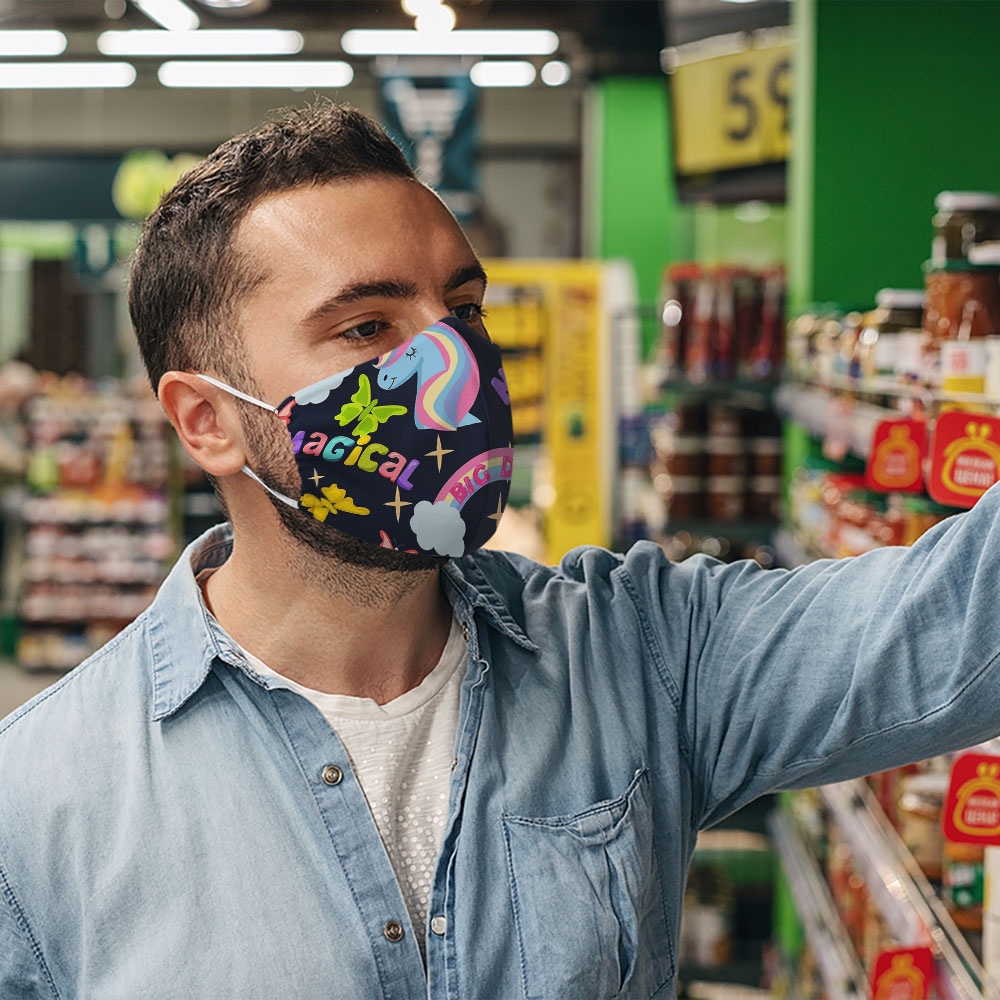 Khẩu trang thú cưng đáng yêu vui nhộn hoạt hình cho bé trẻ em Hình Đẹp CARTWELL không đau tai ngăn bụi mịn dây đeo mềm k