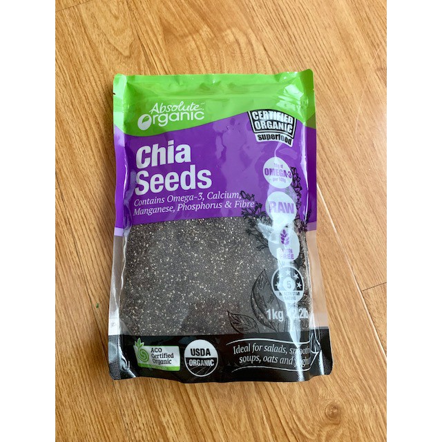 Hạt chia Úc Organic Chia Seeds(hang chuan uc)