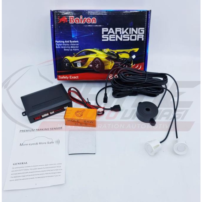 Cảm Biến Đậu Xe Prime 2 Điểm Màu Trắng