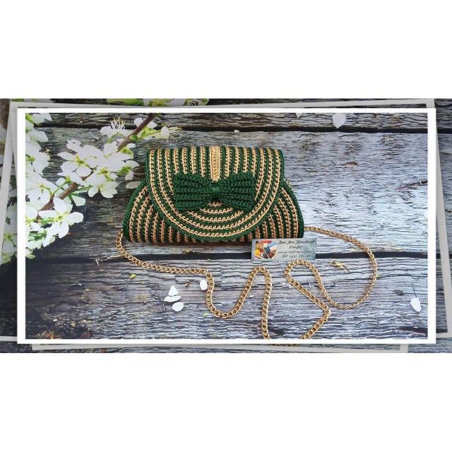 Phụ kiện túi oval handmade