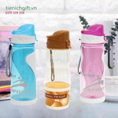 Bình Đựng Nước Thể Thao Quảng Cáo 800ml [ shop giao ngẫu nhiên mẫu mã và màu sắc ]