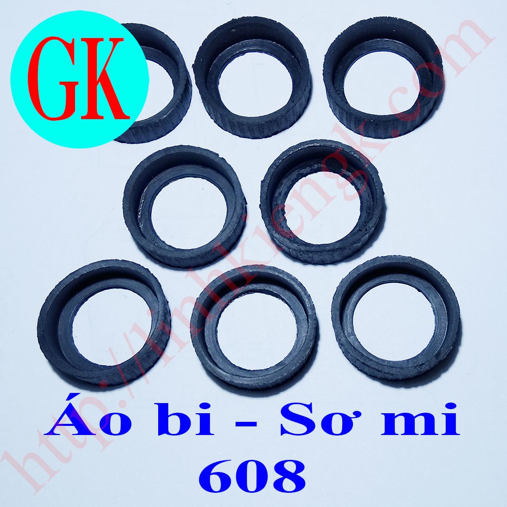 (10 cái) Đệm cao su vòng bi 608 [K-04-04]