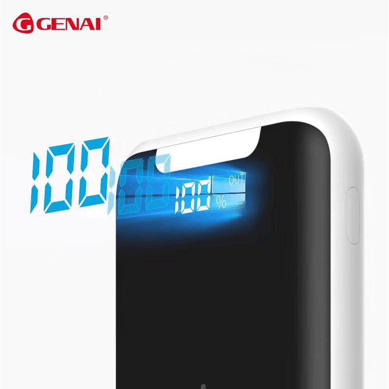 PIN SẠC DỰ PHÒNG KHÔNG DÂY GENAI W800 9000MAH