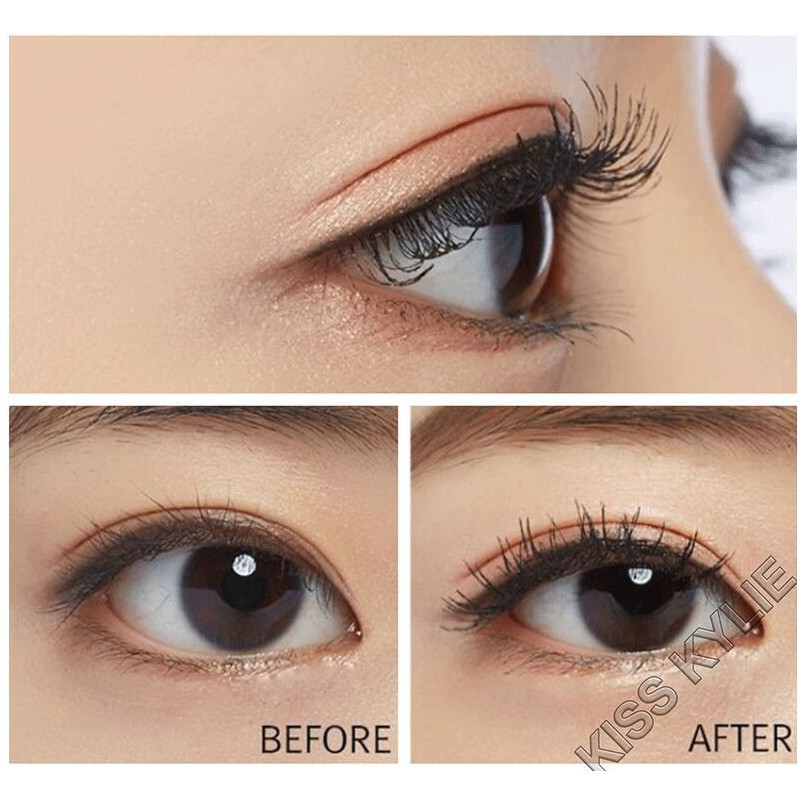Mascara chuốt mi cong dài dày màu đen chống thấm nước tạo hiệu ứng mắt 3D | BigBuy360 - bigbuy360.vn
