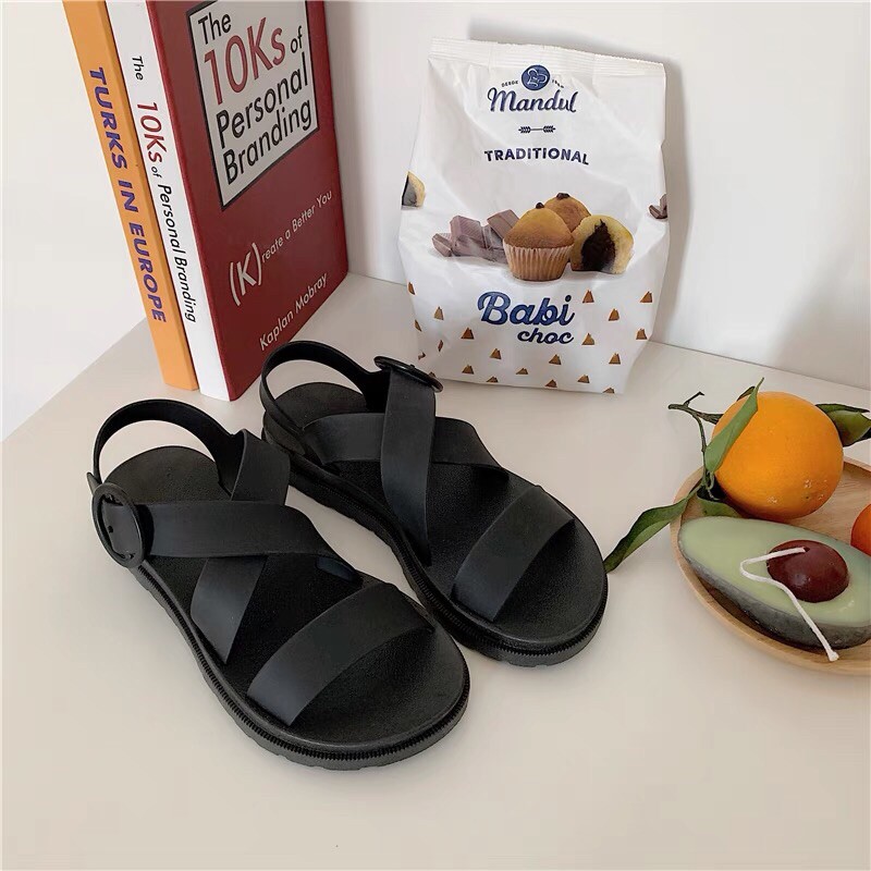 Sandal nữ chất liệu nhựa dẻo siêu bền