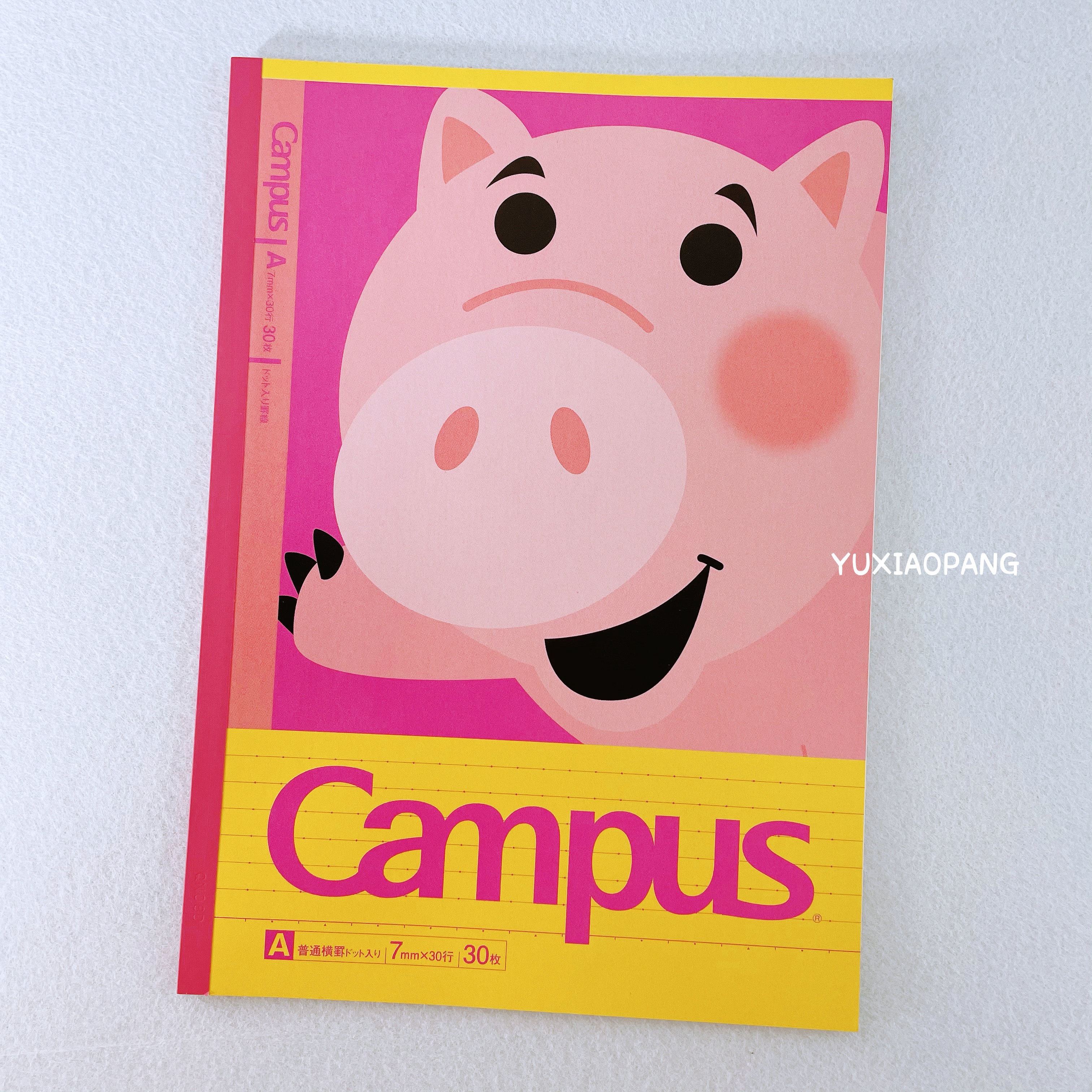 Toy Story limited Japanese-made sun-star KOKUYO cooperation campus notebook horizontal grid