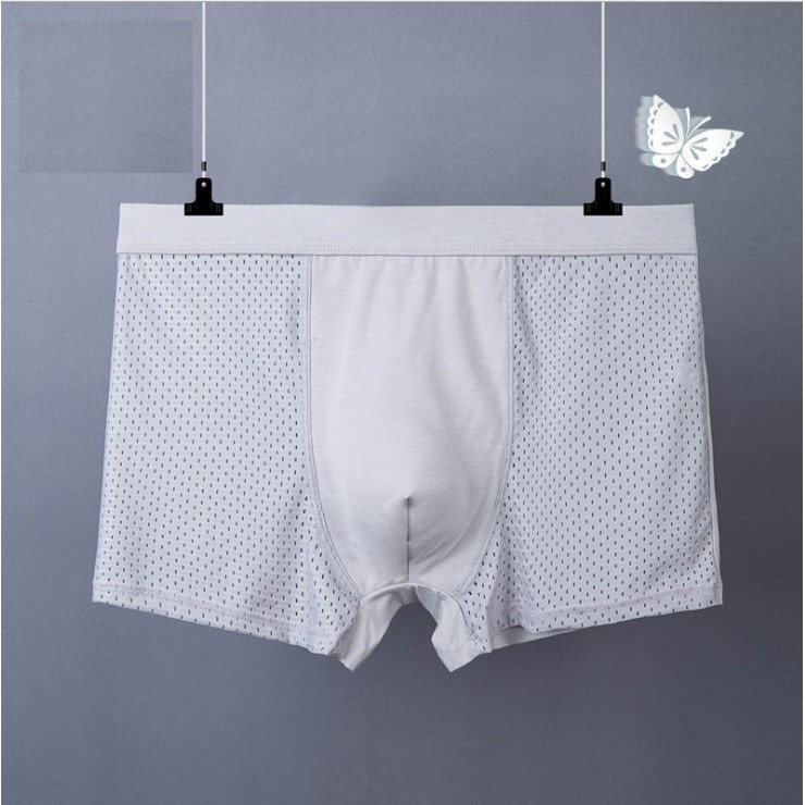 QUẦN LÓT NAM BOXER  - QUẦN SỊP ĐÙI THÔNG HƠI GIÃN 4 CHIỀU - HÀNG CAO CẤP - CÓ SIZE LỚN - AVISHOP 390