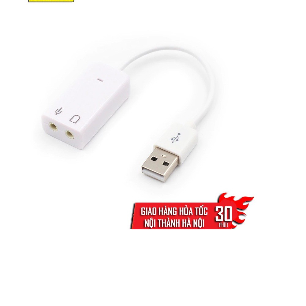 USB ra SOUND 7.1 sang loa và míc cho Androi tv, máy tính