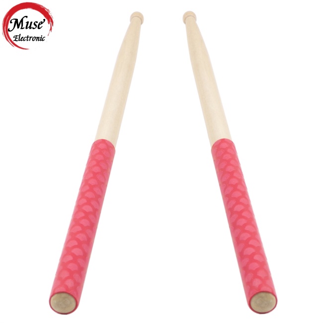 Bộ 2 Vỏ Bọc Bảo Vệ Cây Đánh Trống Họa Tiết Vảy Cá Nhiều Màu Độc Đáo Chống Trượt Tiện Dụng