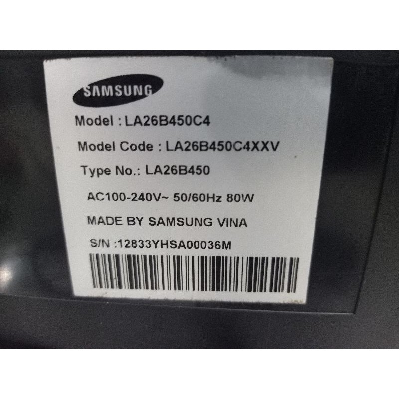 [HÌNH SẮC NÉT ĐẦY ĐỦ PHỤ KIỆN TIVI GIÁ RẺ] TIVI LCD SAMSUNG 26" CẦN THANH LÝ