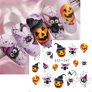 Sticker Dán Móng Hoạ Tiết halloween