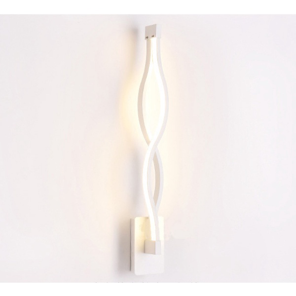 Đèn Led Trang Trí Gắn Tường Lá Xoắn 18W, Đèn Phòng Ngủ Treo Tường, Thiết Kế Đèn Phòng Khách Sang Trọng HL Lighitng