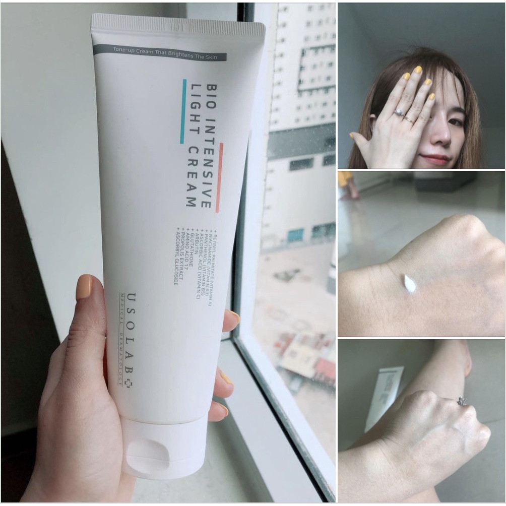 [Hàng trả order, không có dư] Kem Body Nâng Tone dưỡng trắng da Bio Intensive Light Cream Usolab 250ml | BigBuy360 - bigbuy360.vn