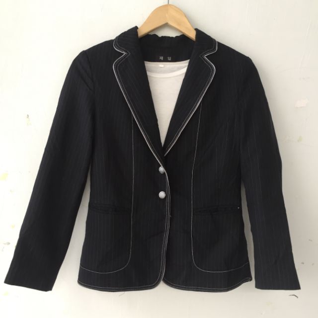 Blazer sọc  Korea thiết kế siêu xịn