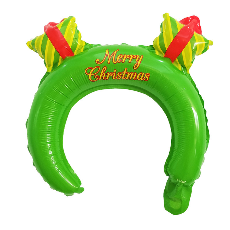 Halloween Christmas Cartoon Headband Animals Cartoon Aluminum Balloons Holiday Events Party Toys Cosplay Headbands Balloons