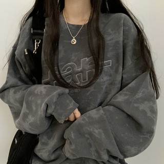(ORDER) Áo sweater nữ loang màu Ulzzang