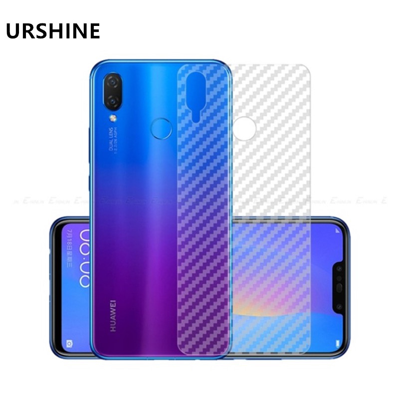 Ốp lưng dẻo trong suốt và miếng dán bảo vệ màn hình cho điện thoại Huawei Nova 3i 3e 3 2 2S 2i