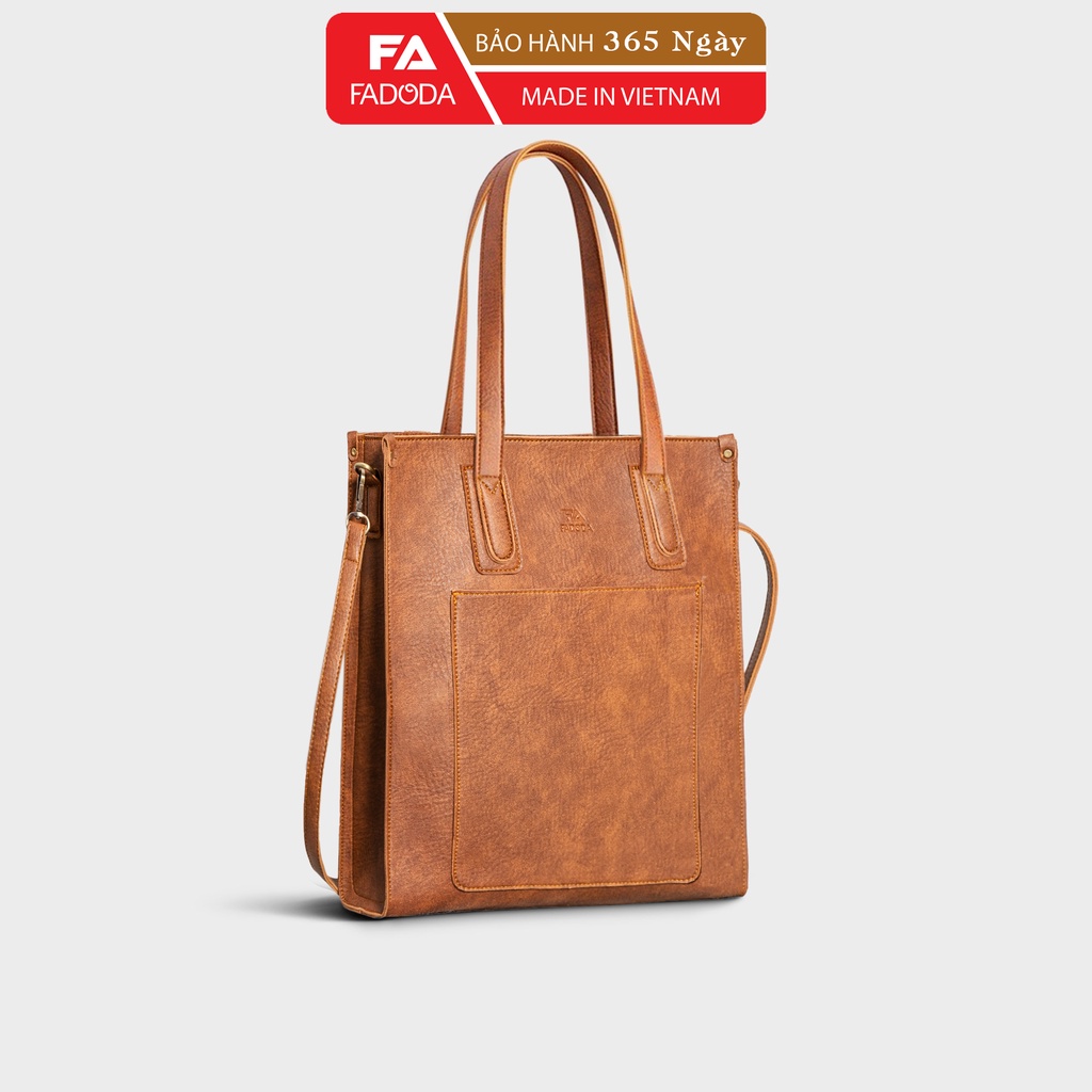 Túi xách nữ thời trang công sở FADODA FTX1 màu bò