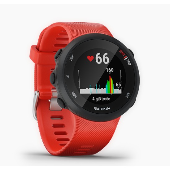 Vòng đeo tay theo dõi sức khỏe Garmin Forerunner 45, GPS, SEA 010-02156-66-Hàng Chính Hãng