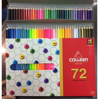 Chì màu colleen neon 60/72 màu