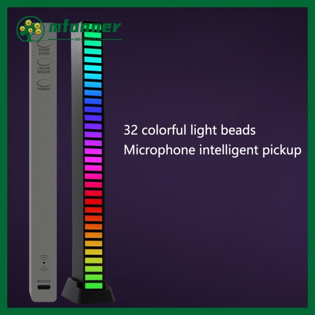 Đèn Led Rgb Mfonner Kết Nối Bluetooth Có Thể Điều Chỉnh Độ Sáng Tiện Dụng