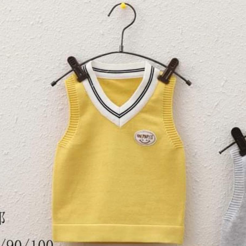 Áo gile len dễ thương cho bé 7-15kg hàng Quảng Châu siêu đẹp