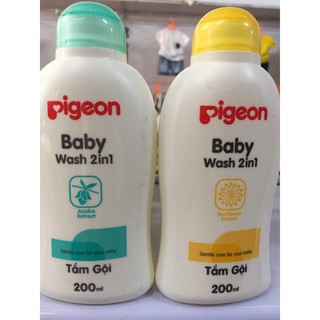 Sữa tắm gội Pigeon 2in1 200ml