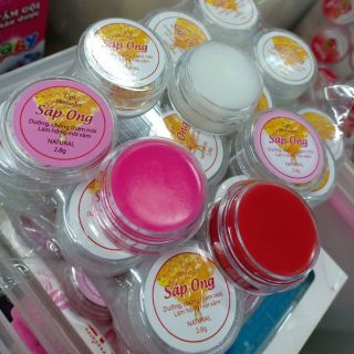 Bán sỉ 10 sáp ong dưỡng môi ( mẫu Hộp Nhỏ Hàng Chuẩn )