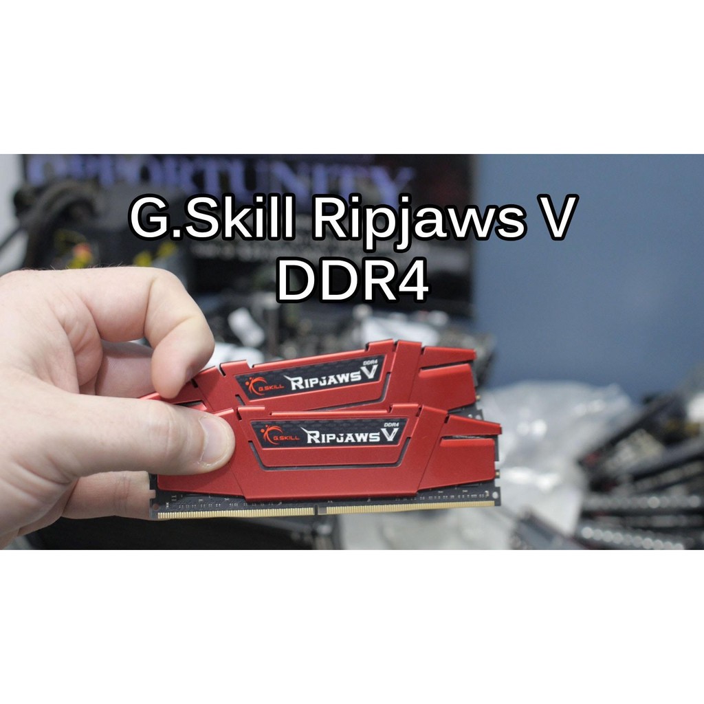 Bộ nhớ DDR4 G.Skill 8GB (2666) F4-2666C15D-8GVR (2x4GB)