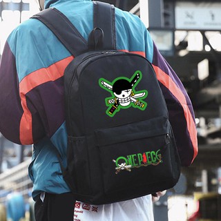 Balo Nam Kiểu Dáng Hàn Quốc Đựng Laptop Zoro One Piece