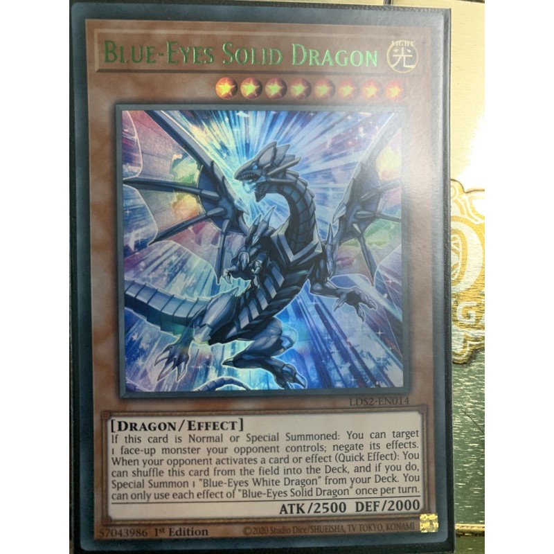 Bìa yugioh:blue-eyes solid dragon