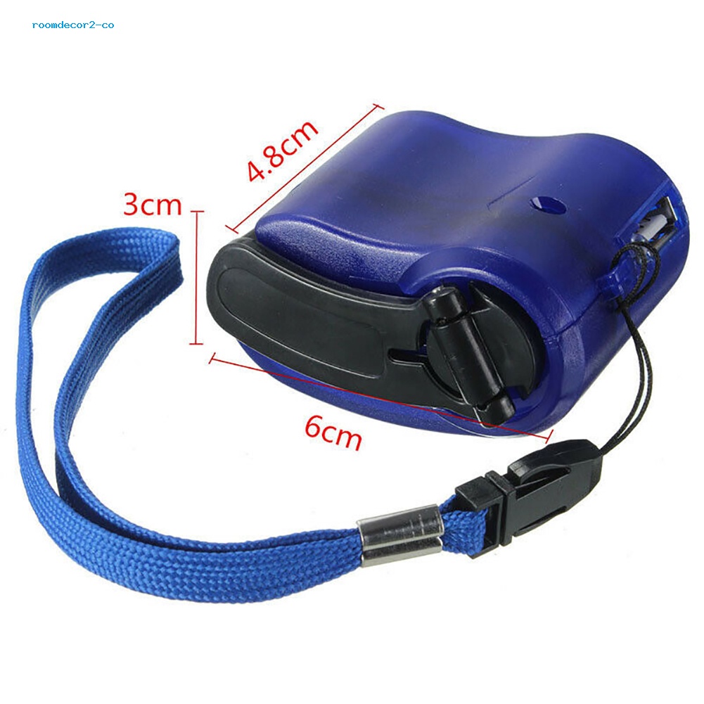 Máy Phát Điện Khẩn Cấp Sạc Điện Thoại USB Cầm Tay Cho Hoạt Động Ngoài Trời