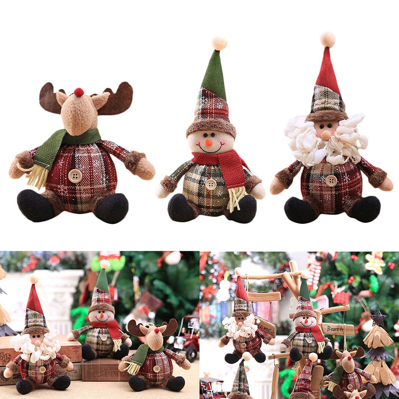 Búp Bê Trang Trí Giáng Sinh Hình Ông Già Noel