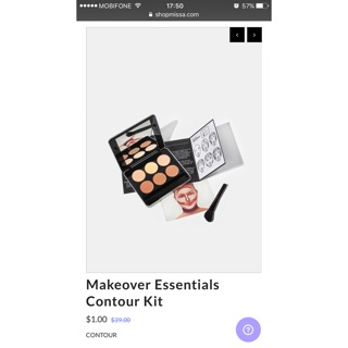 Makeove contour kit phấn tạo khối