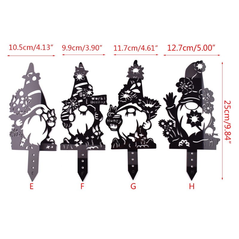 Bảng Hiệu Bằng Acrylic Trang Trí Sân Vườn Giáng Sinh