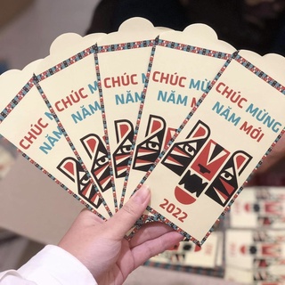 Bao lì xì SANG CHẢNH, MẪU ĐỘC ĐÁO, LÌ XÌ THẦN TÀI LOẠI 1 Nhâm Dần 2022  - quà tết 2022, tặng biếu người thân, bạn bè