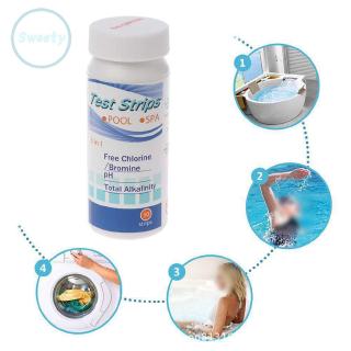 Set 100 Giấy Kiểm Tra Độ Clo Cho Bể Bơi